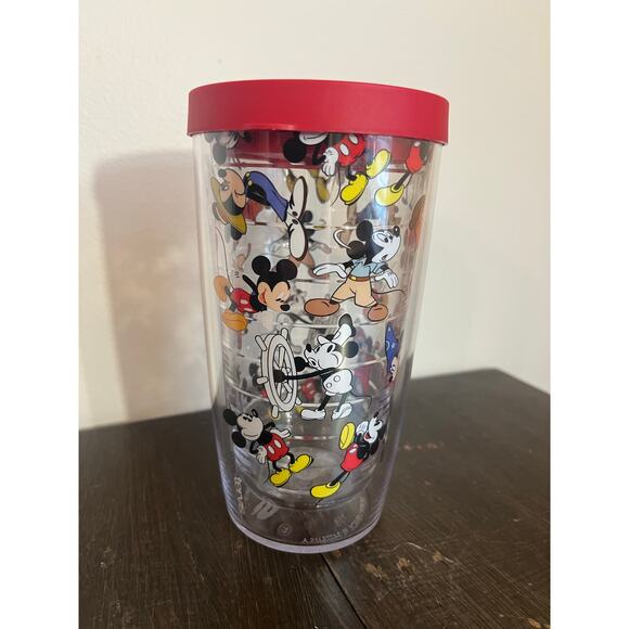 Tervis Disney Mickey Mouse Through The Years Tumbler Travel 24 Oz Wrap Classic - Picture 1 of 5